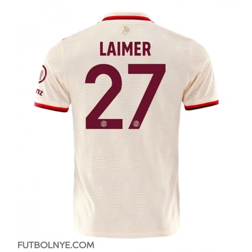 Camiseta Bayern Munich Konrad Laimer #27 Tercera Equipación 2024-25 manga corta